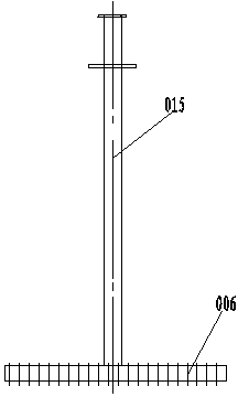 Circulation flow reaction device for producing phosphorus oxychloride by oxygen oxidation process