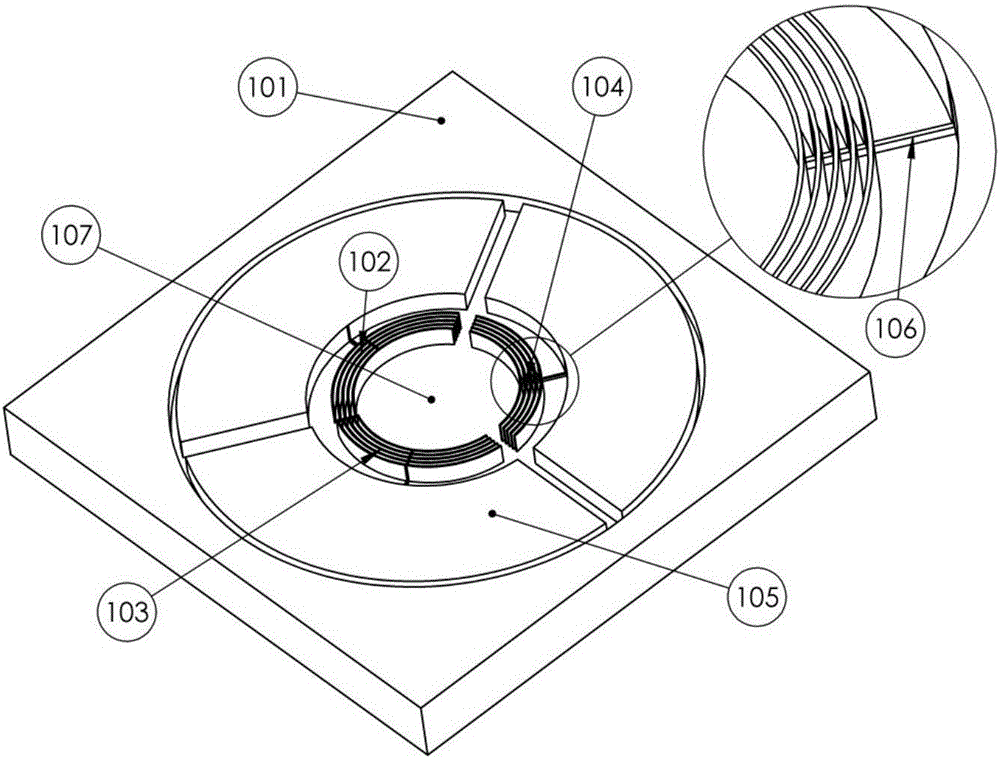 Three-degrees-of-freedom MEMS piston-tube electrostatic microactuator