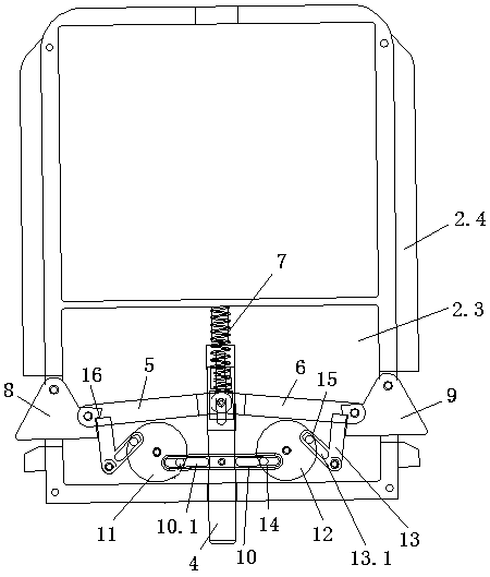 Pan-platform quick-dismantling structure and unmanned aerial vehicle containing the structure