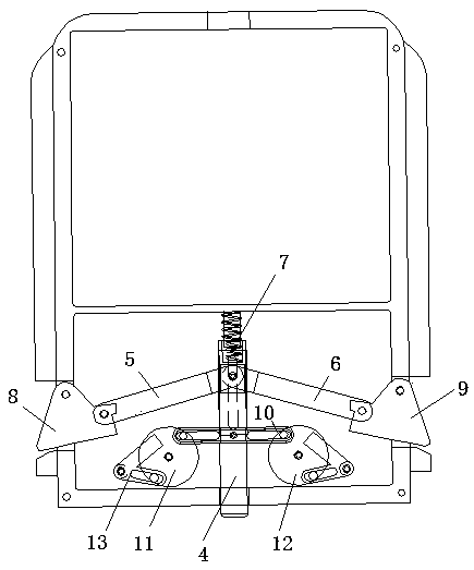 Pan-platform quick-dismantling structure and unmanned aerial vehicle containing the structure