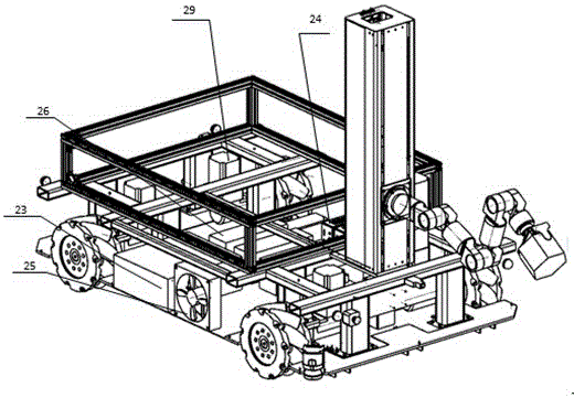 Omni-directional mobile transfer robot