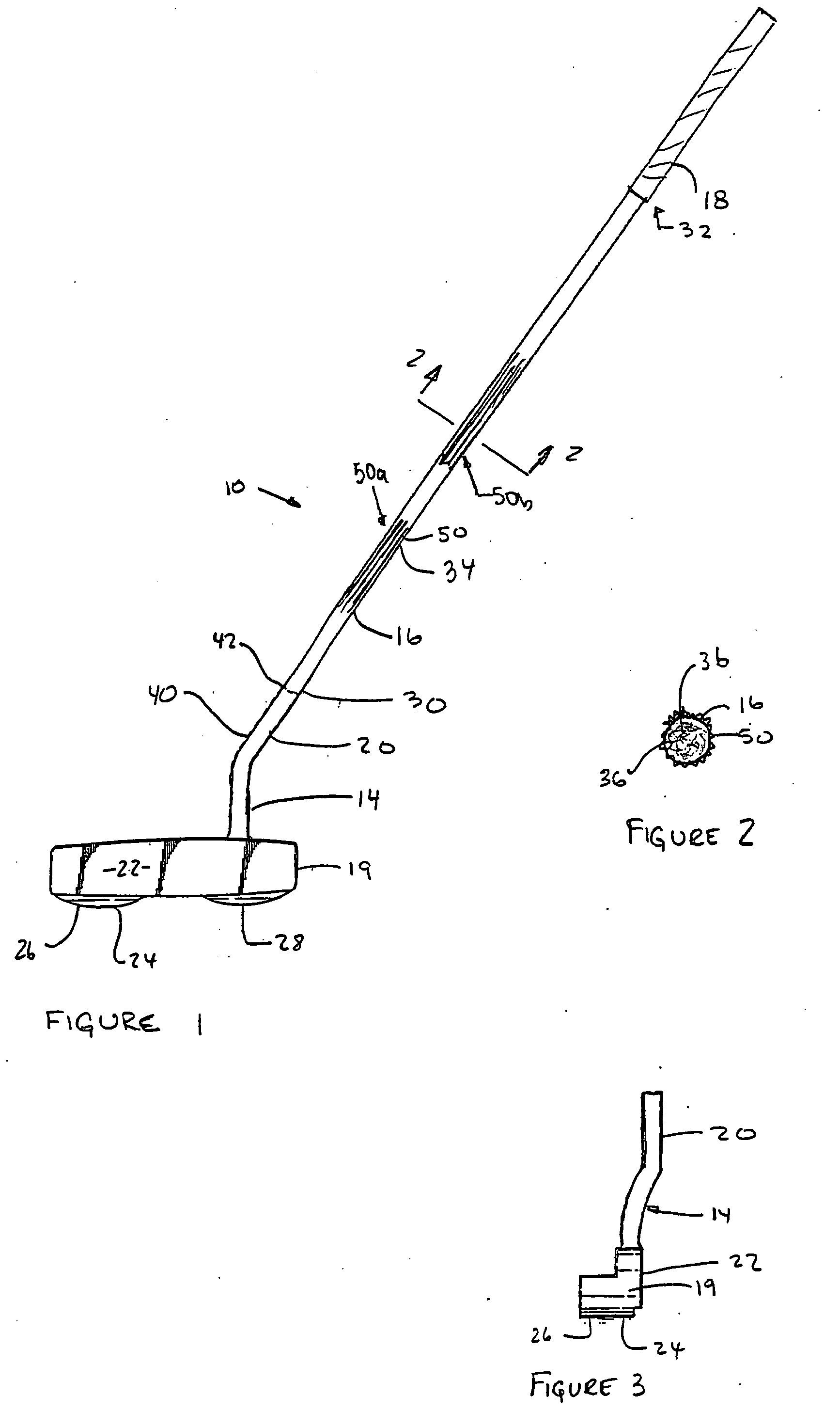 Golf putter and putting aid