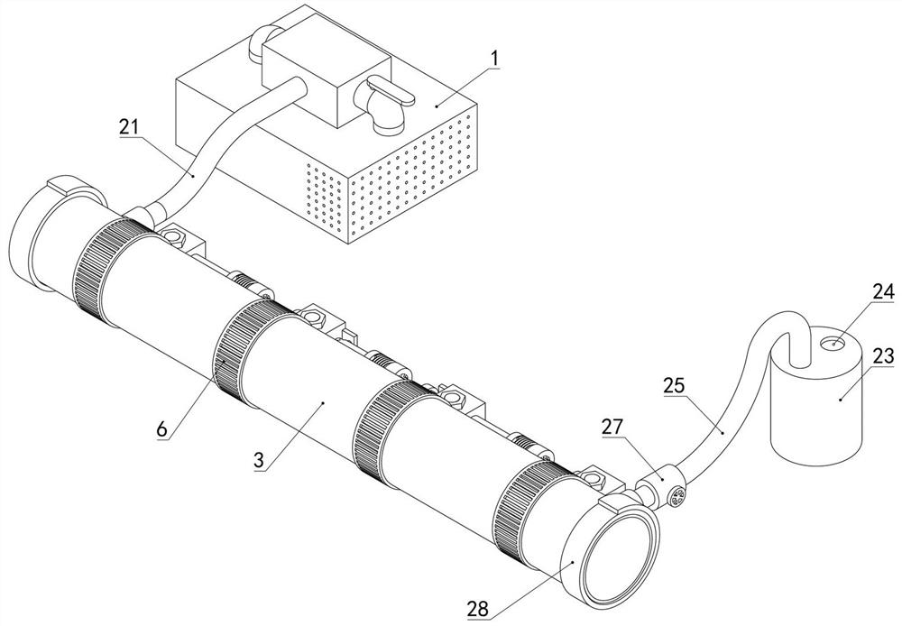 Orthopedic treatment nursing device