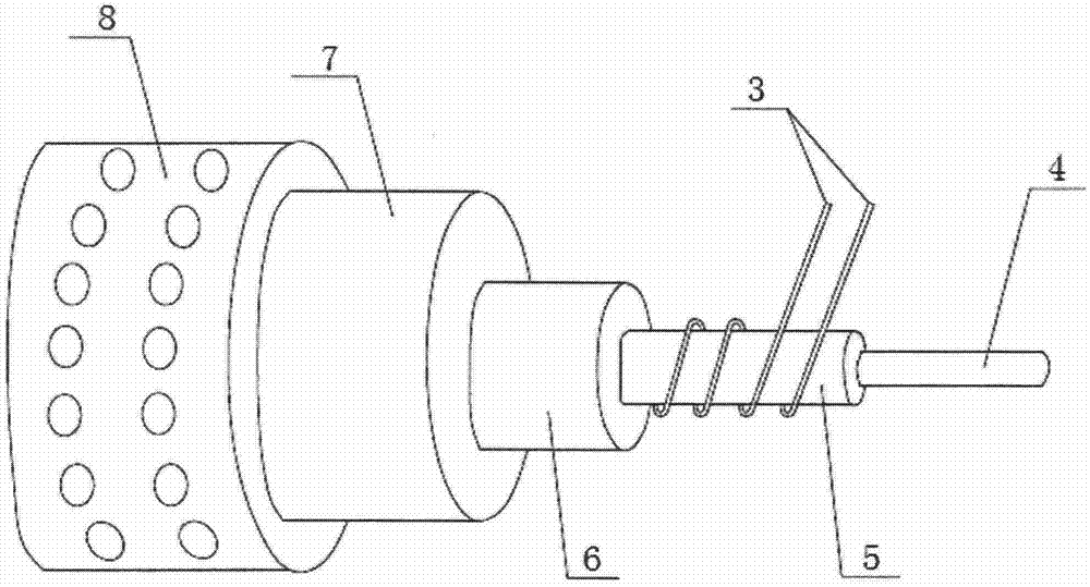 EL wire system of automobile seat