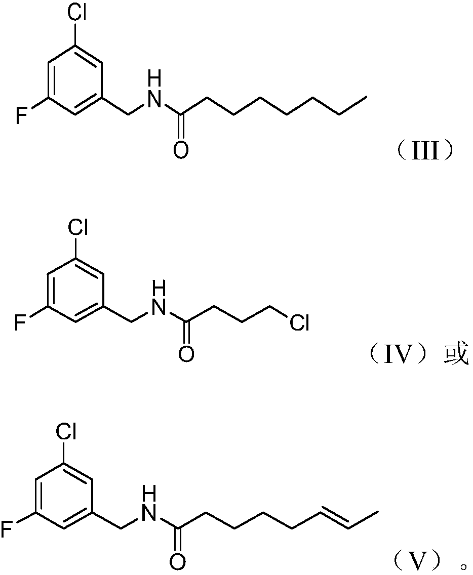 Synthesis and application of capsaicin halogenated derivative