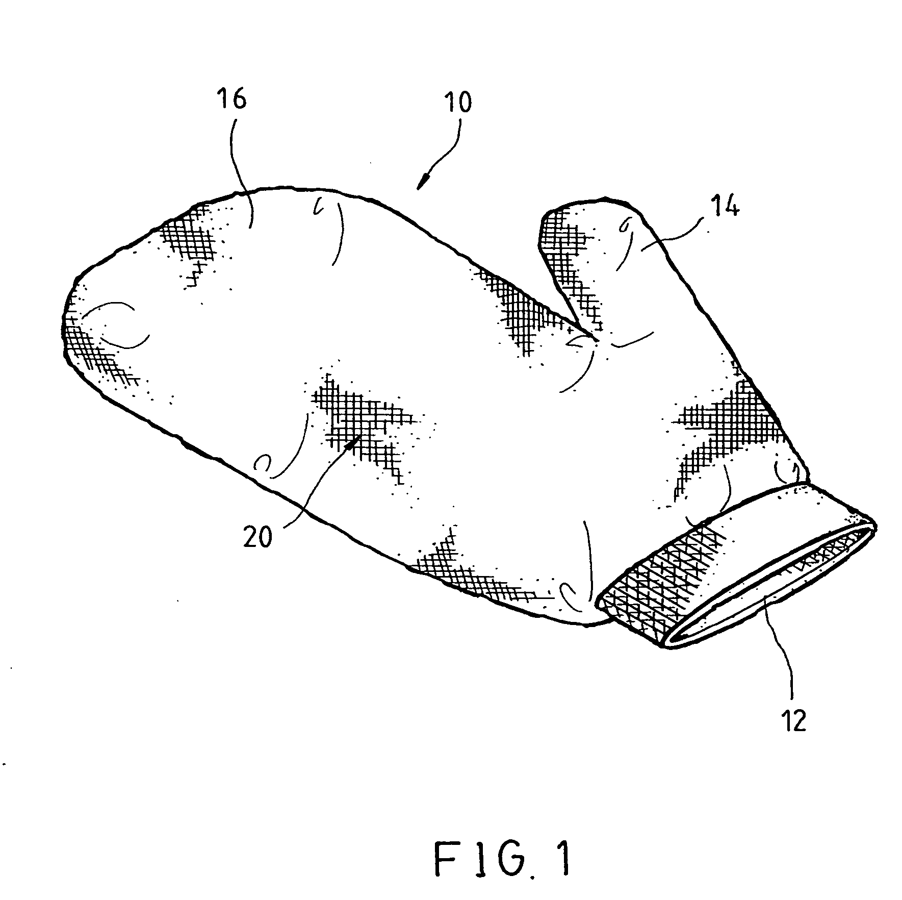 Bathing glove