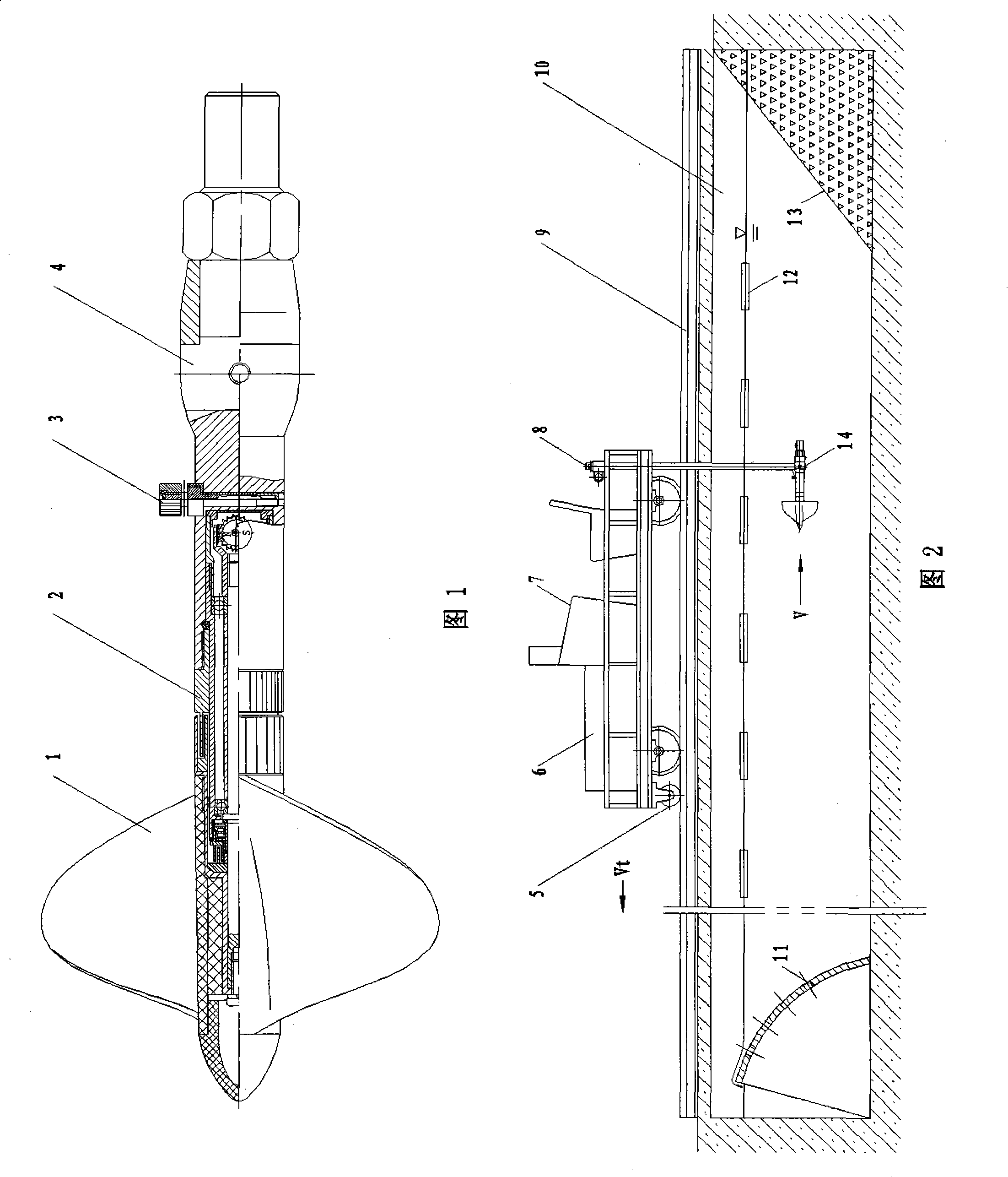 Method for designing rotary oar current meter norm edit value slow speed straight line formula