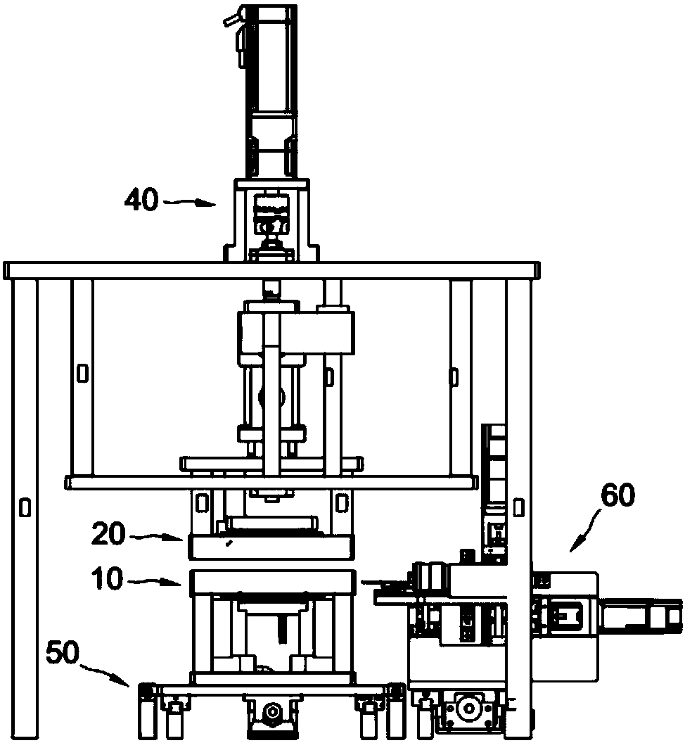 A hot-melt removal mechanism