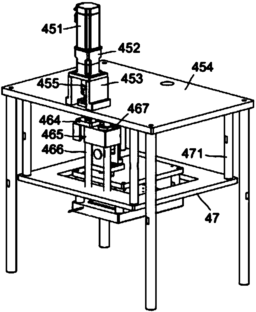 A hot-melt removal mechanism