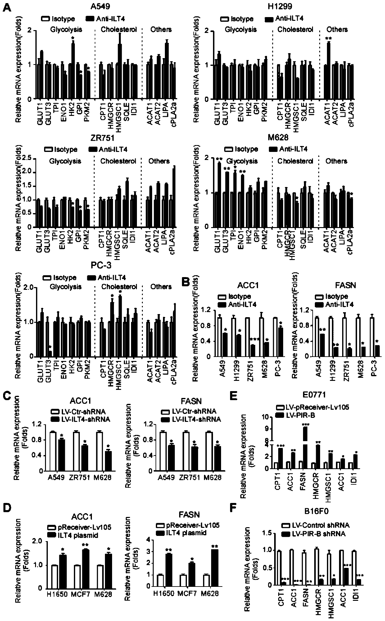 Application of blocking tumor-derived ILT4 in adoptive T cell therapy