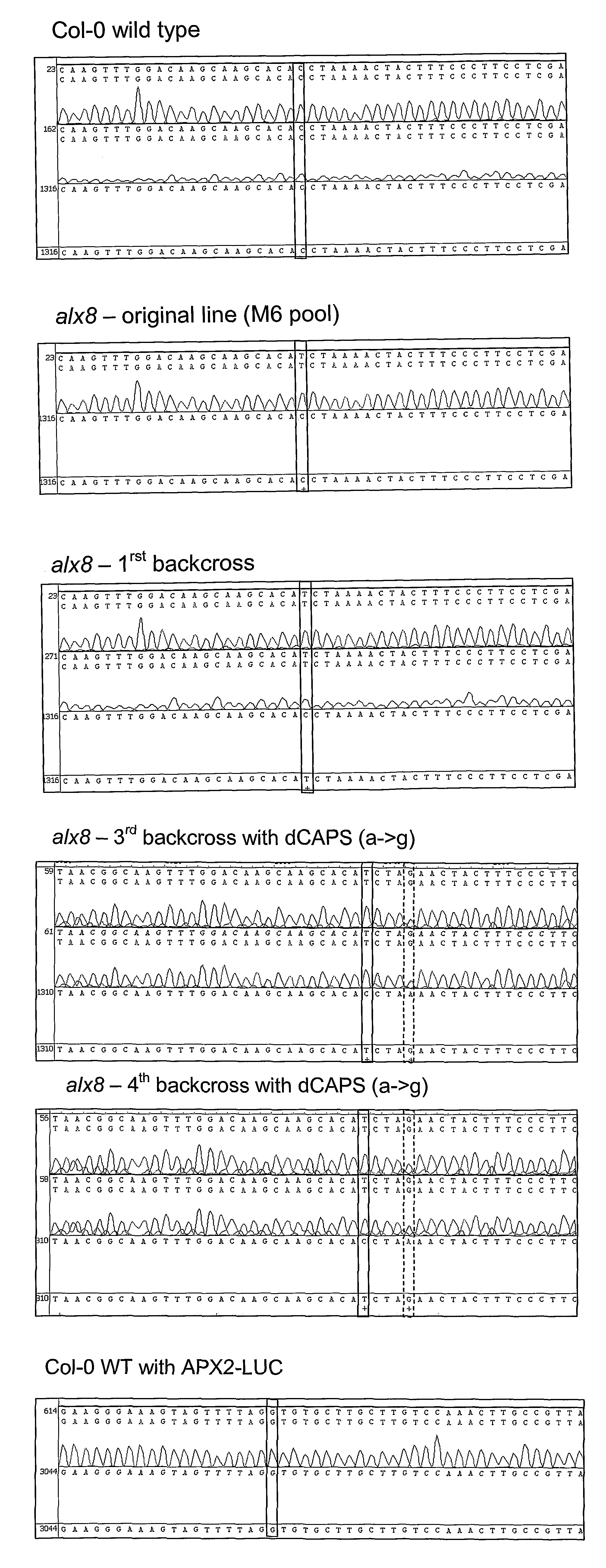 Method for improving stress resistance in plants and materials therefor