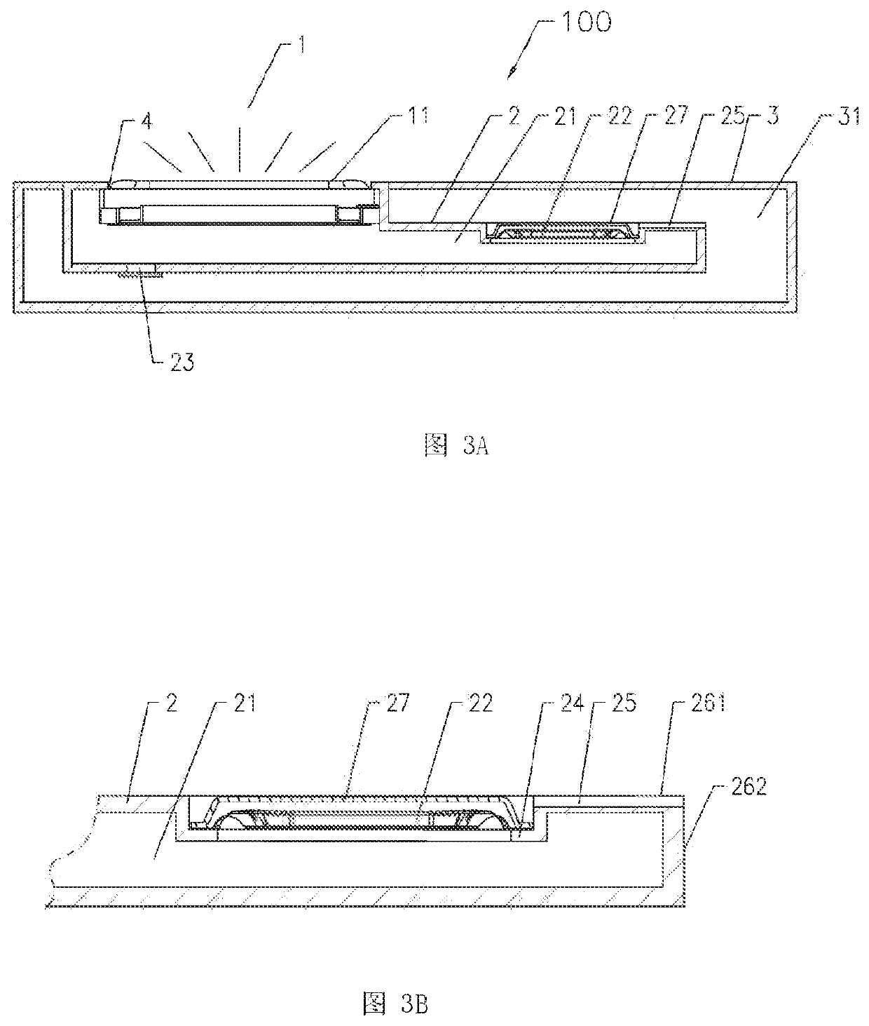 Acoustic device and electronic apparatus