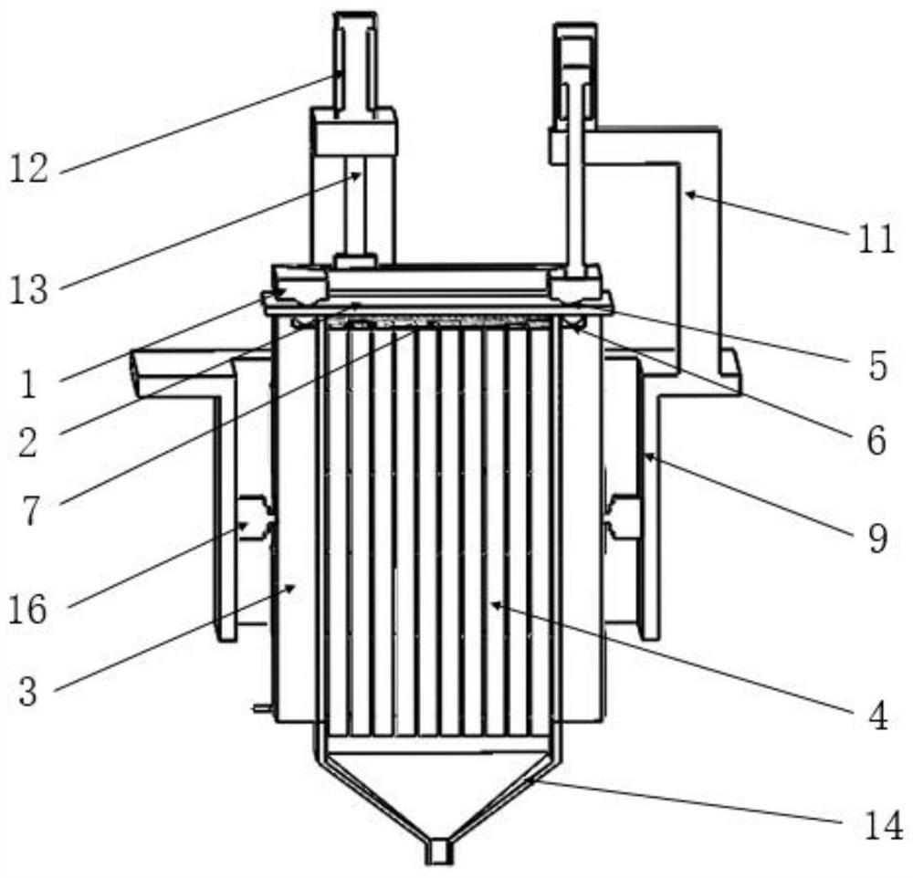 Thermoplastic material flexible forming device