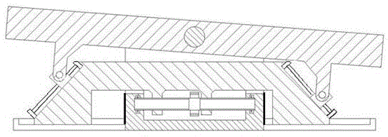 Workbench device with angle capable of being adjusted stably