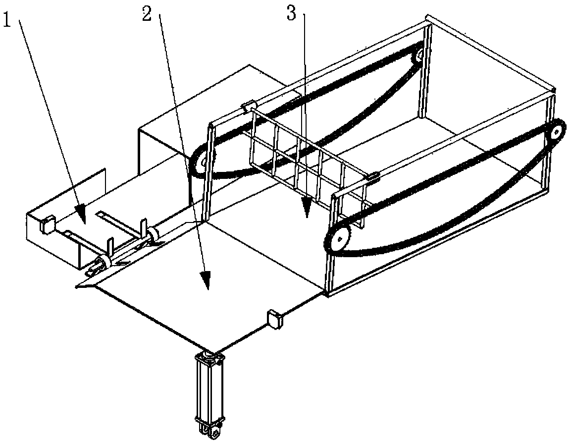 Automatic turning and stacking device for straw bales and using method thereof