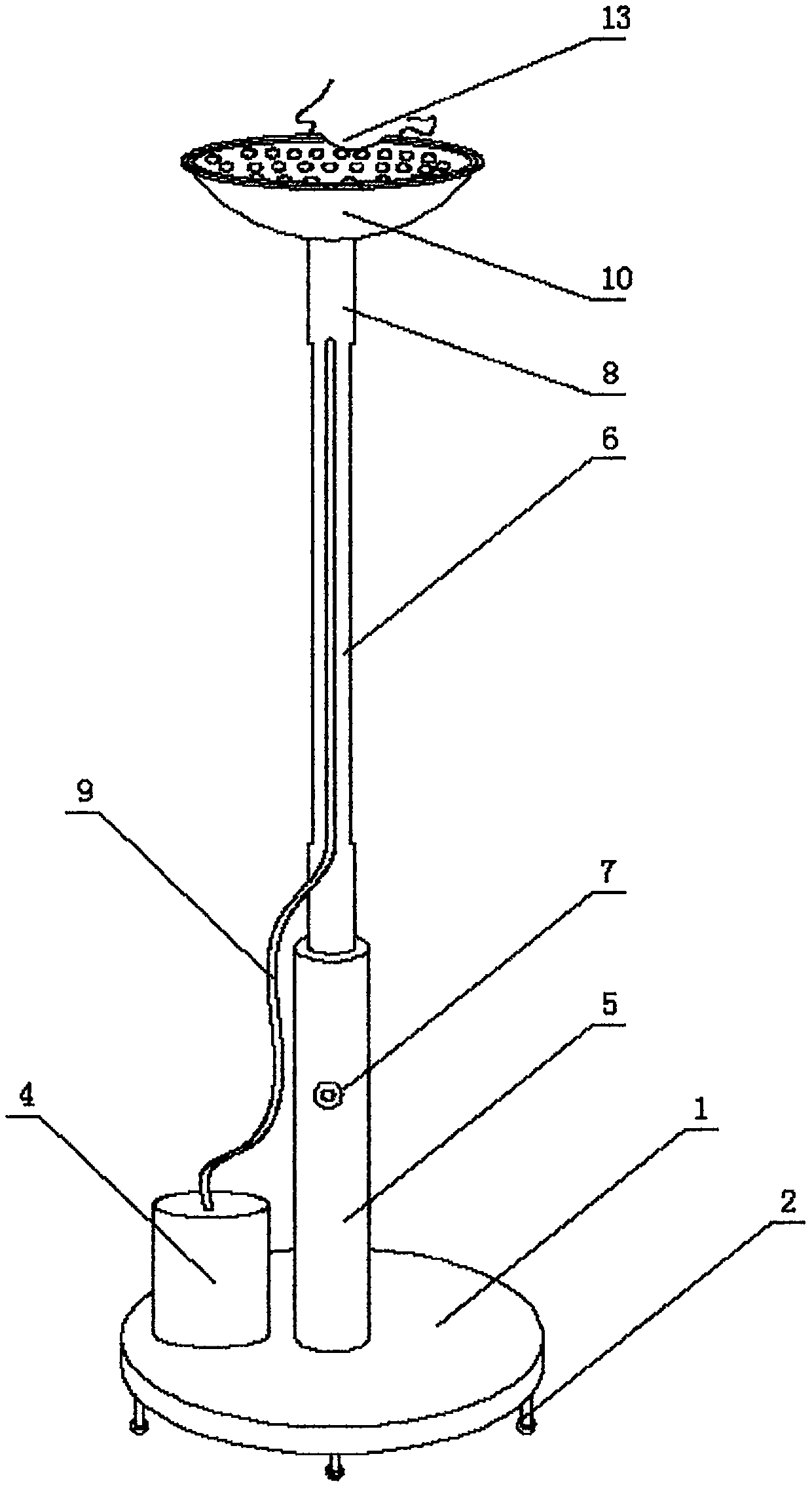 Novel foot nursing device for hand and foot surgery