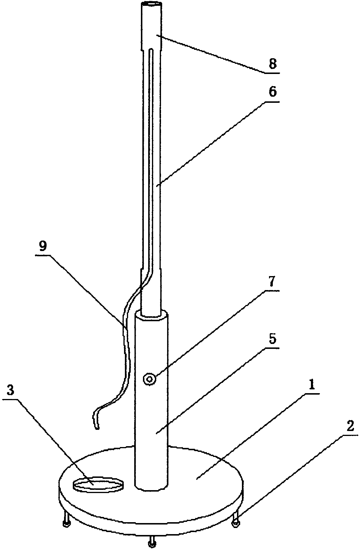 Novel foot nursing device for hand and foot surgery