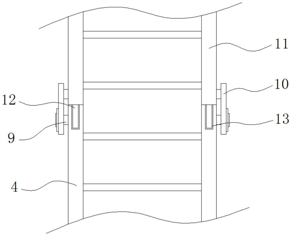 A pole climbing device with folding structure for electric power maintenance