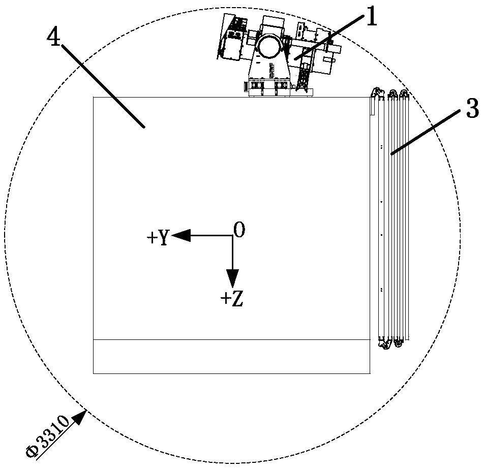 A design method of satellite solar wing configuration to meet the requirement of payload observation to the sun