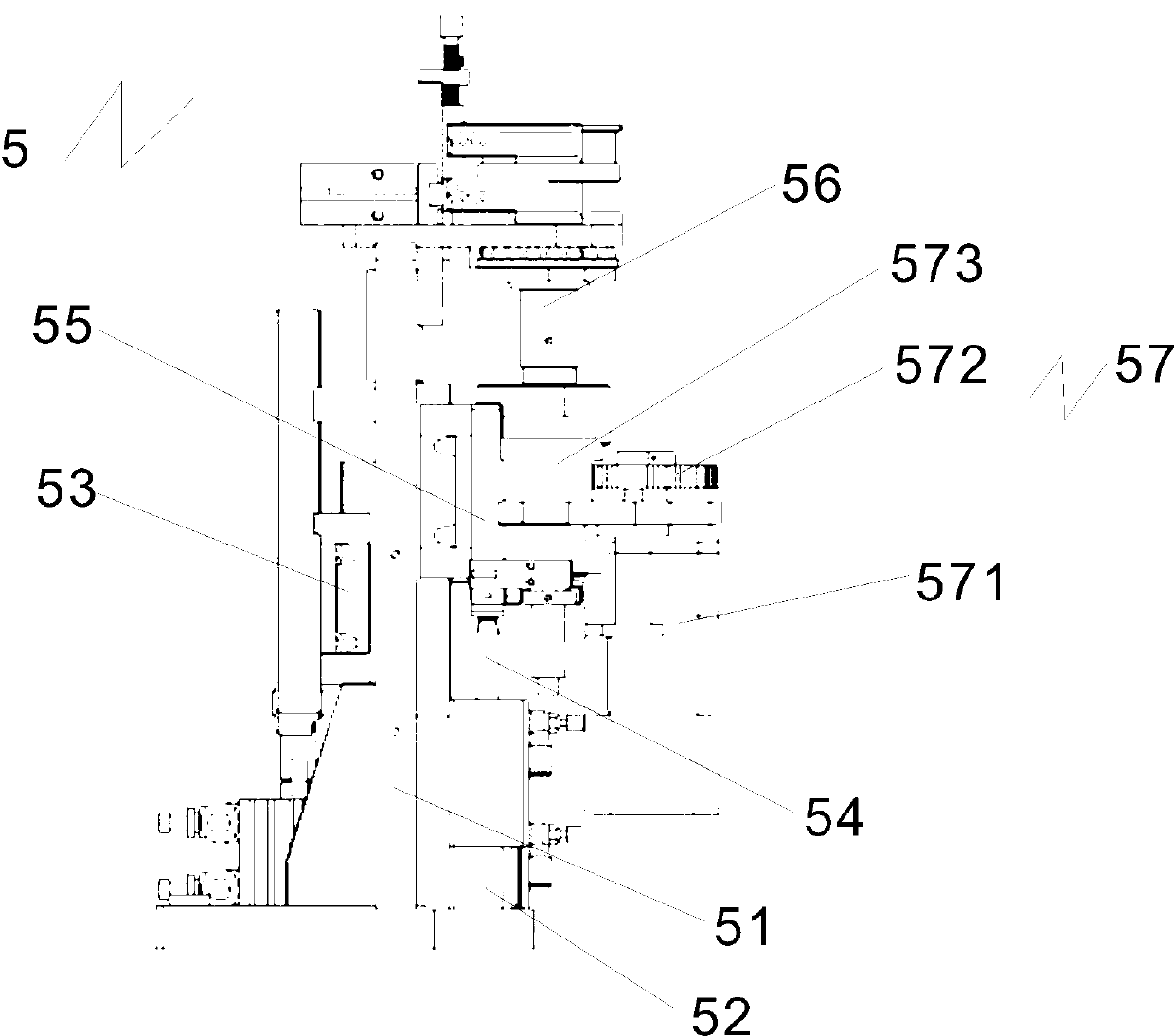 Semi-automatic assembly equipment of fire extinguisher pressure gauge