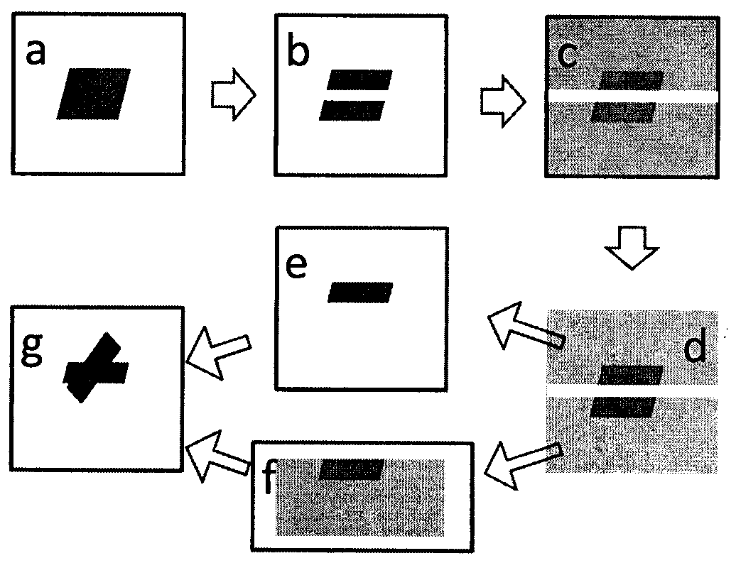 Preparation method of multilayer graphene structure with controllable twist angle