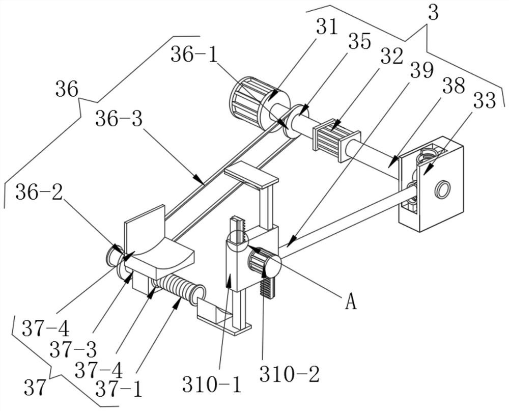 Winding roller placing method for degradable polymer film