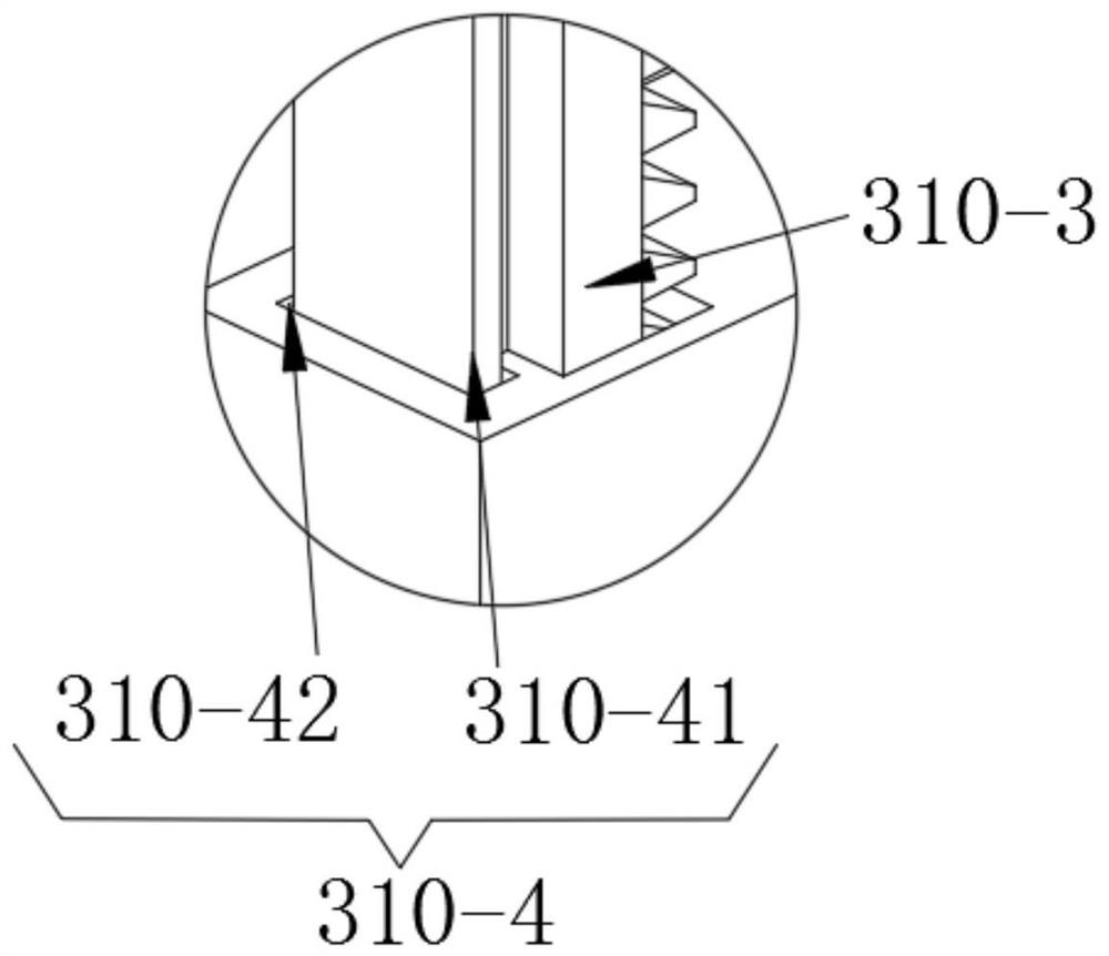 Winding roller placing method for degradable polymer film