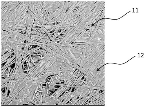 Support material and semipermeable membrane composite material