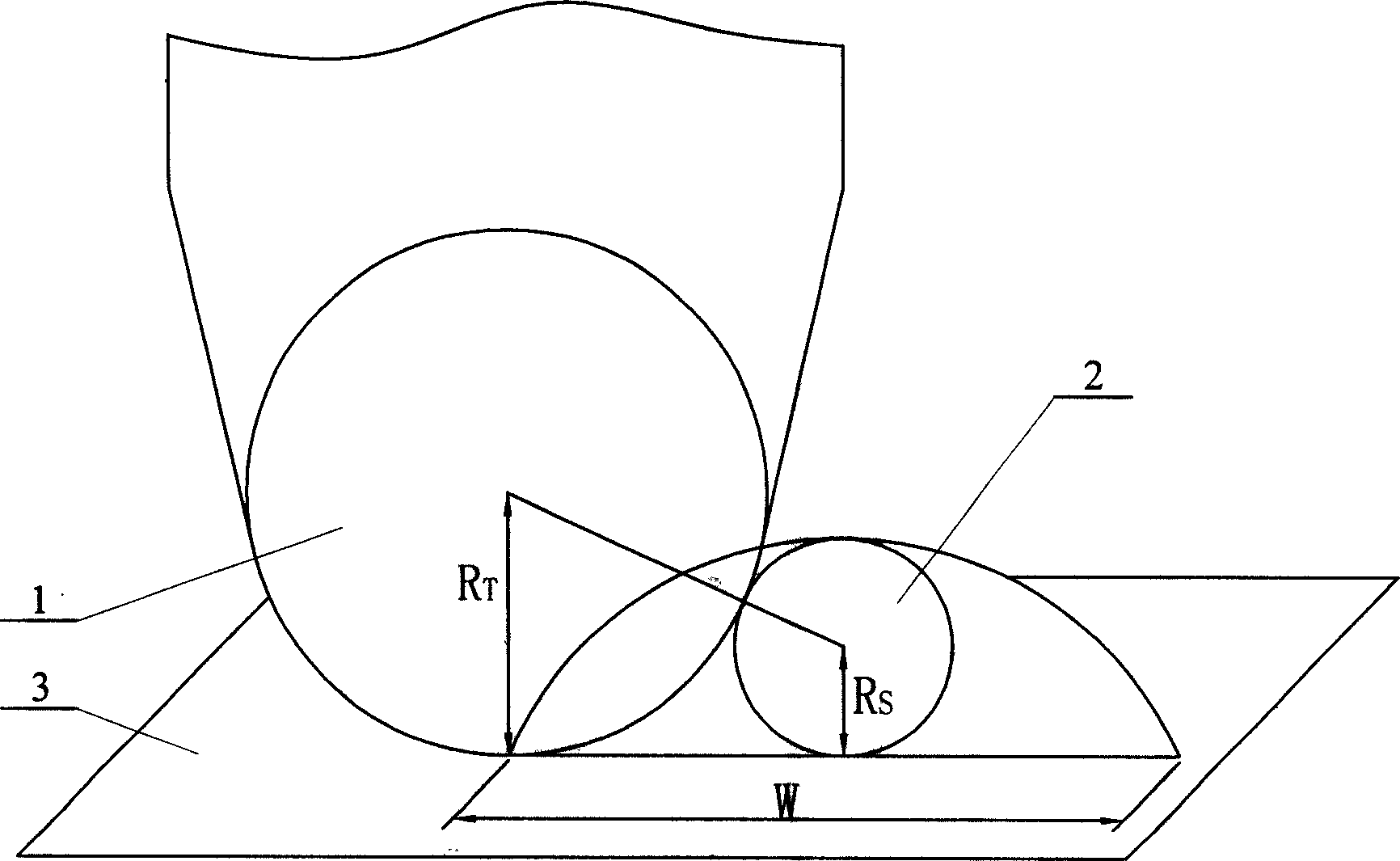 Method for measuring atomic force microscope needle type radius using single wall carbon nano tube