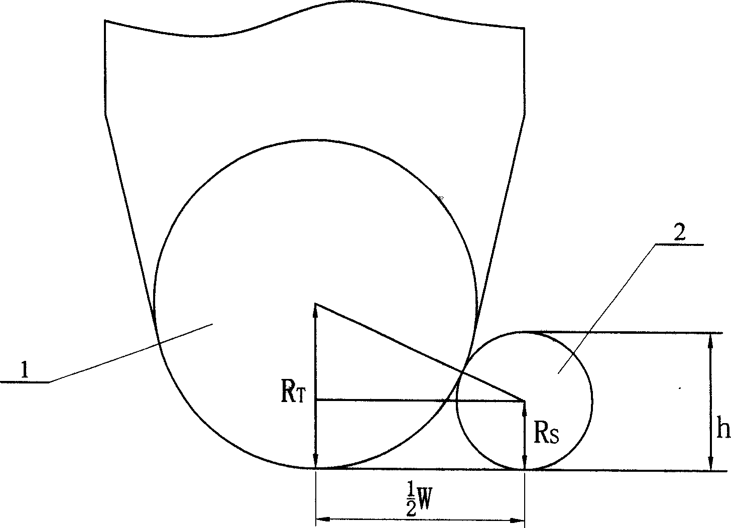 Method for measuring atomic force microscope needle type radius using single wall carbon nano tube