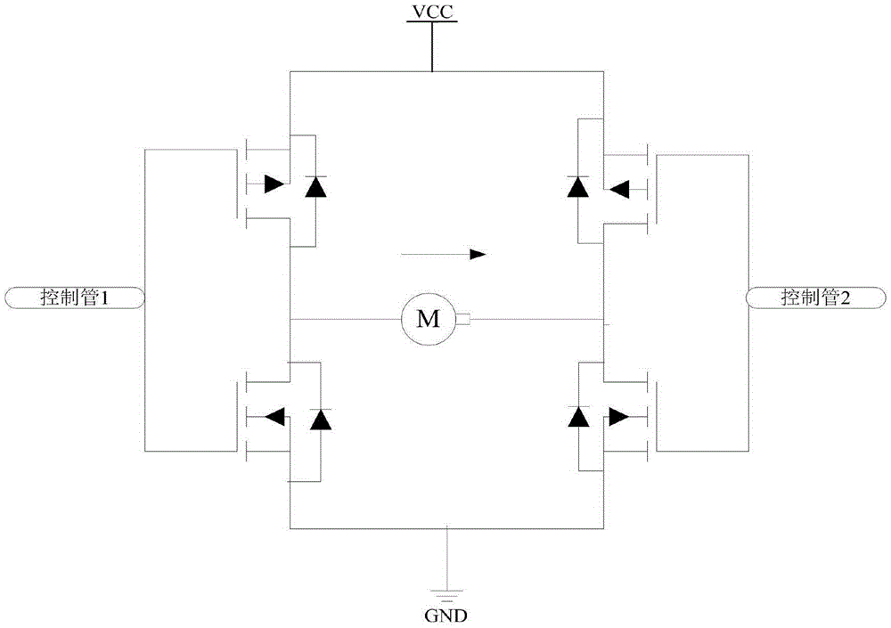 DC motor driving circuit