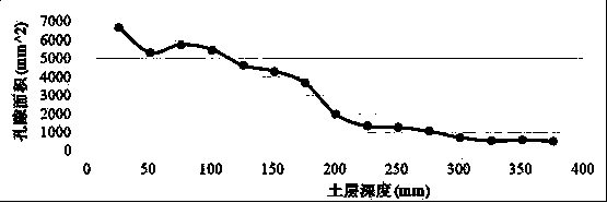 Method for determining and analyzing pore structure of saline-alkali soil