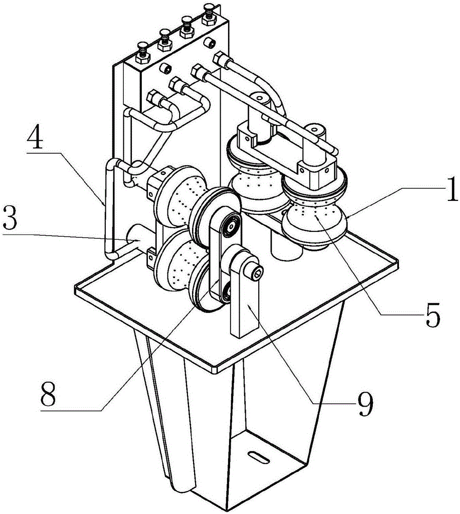 Oiling device