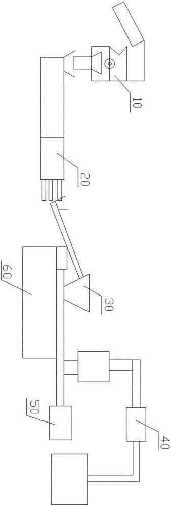 Intelligent control environment-friendly waste plastic energy-saving regeneration preparation system