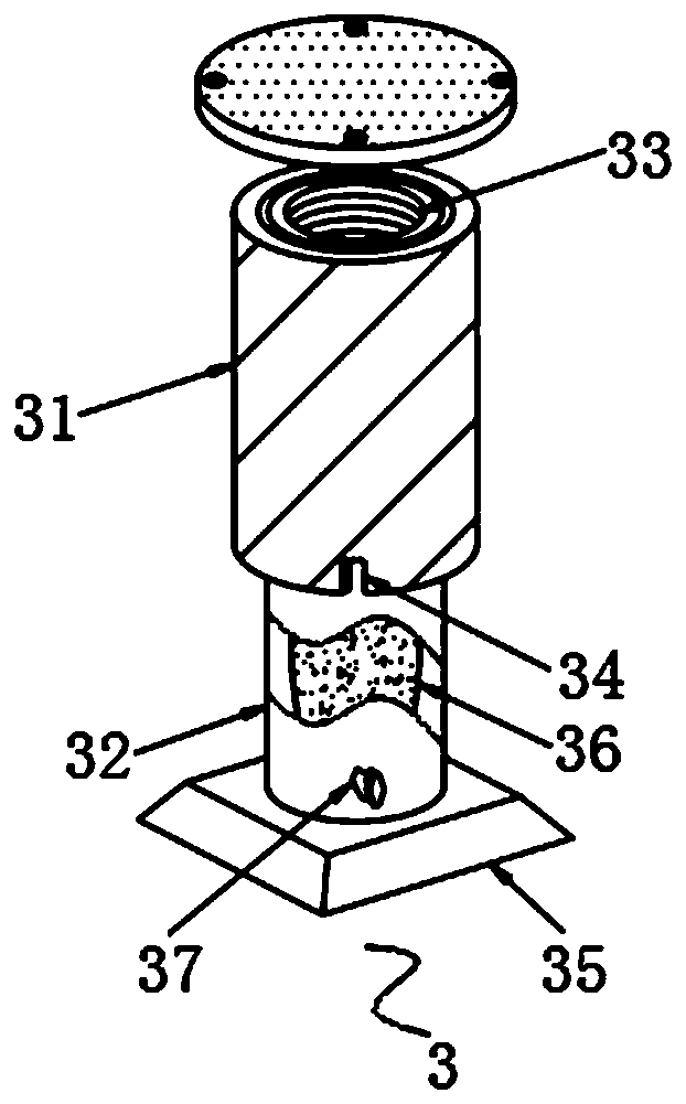 Centrifugation device for nano fluid preparation and use method