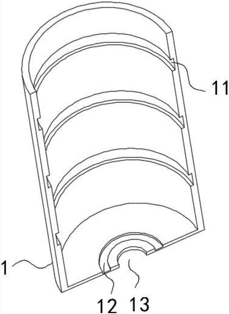 Spiral type traditional Chinese medicine drying device and using method thereof