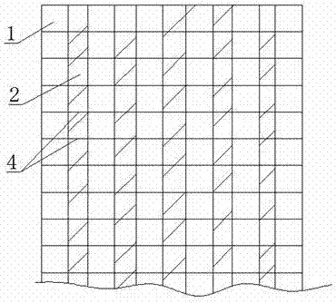 Three-directional non-yielding fiber cloth and production method thereof