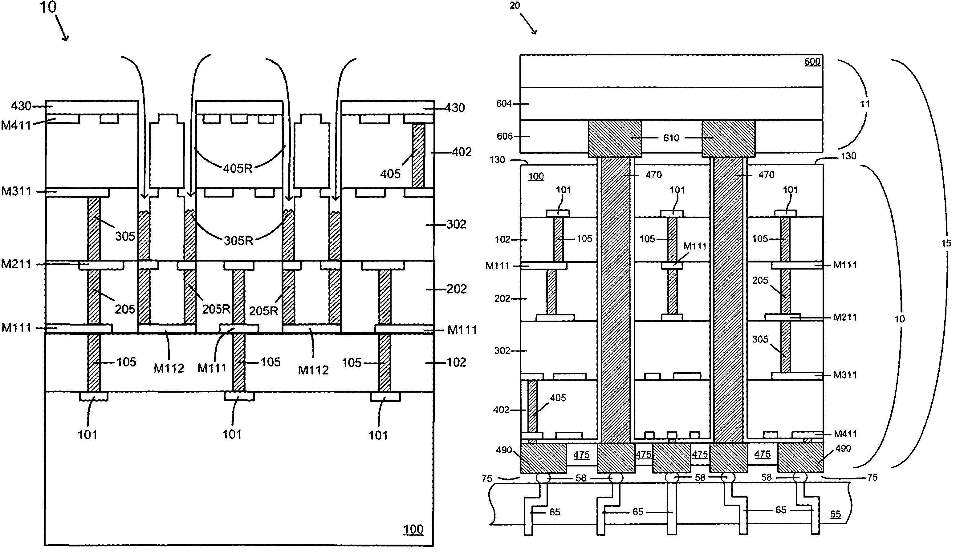 Method of forming through-silicon vias