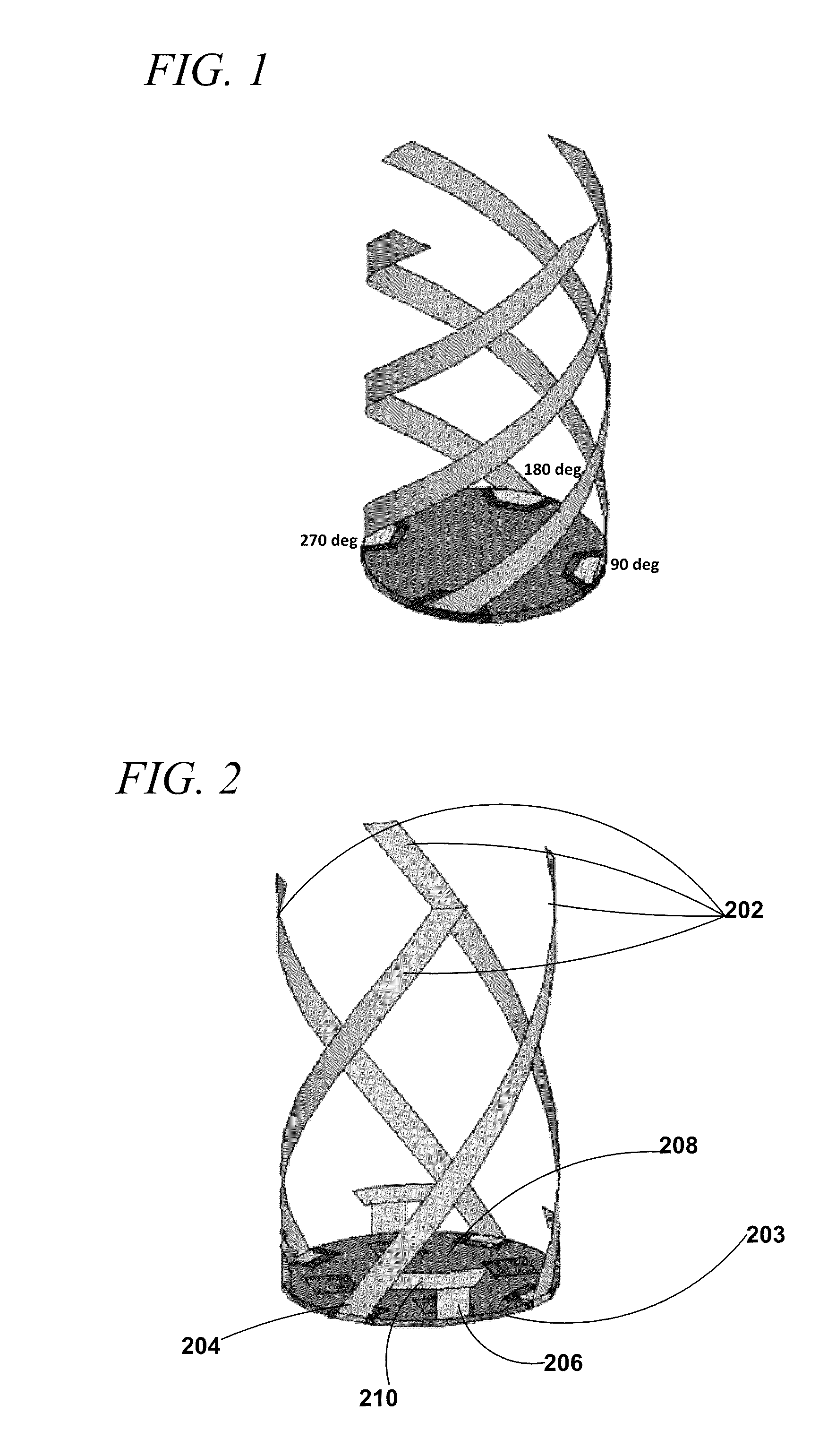 Multiband multifilar antenna