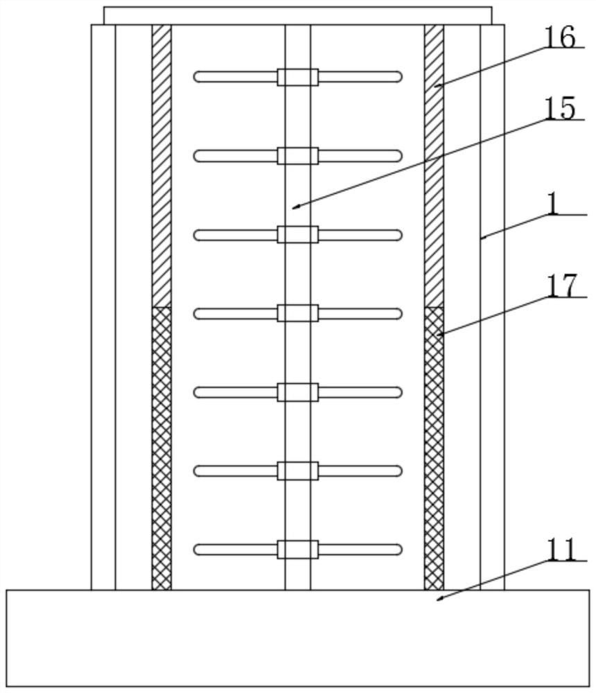 Quick, efficient and low-cost reclaimed water recycling equipment for lead-acid plant