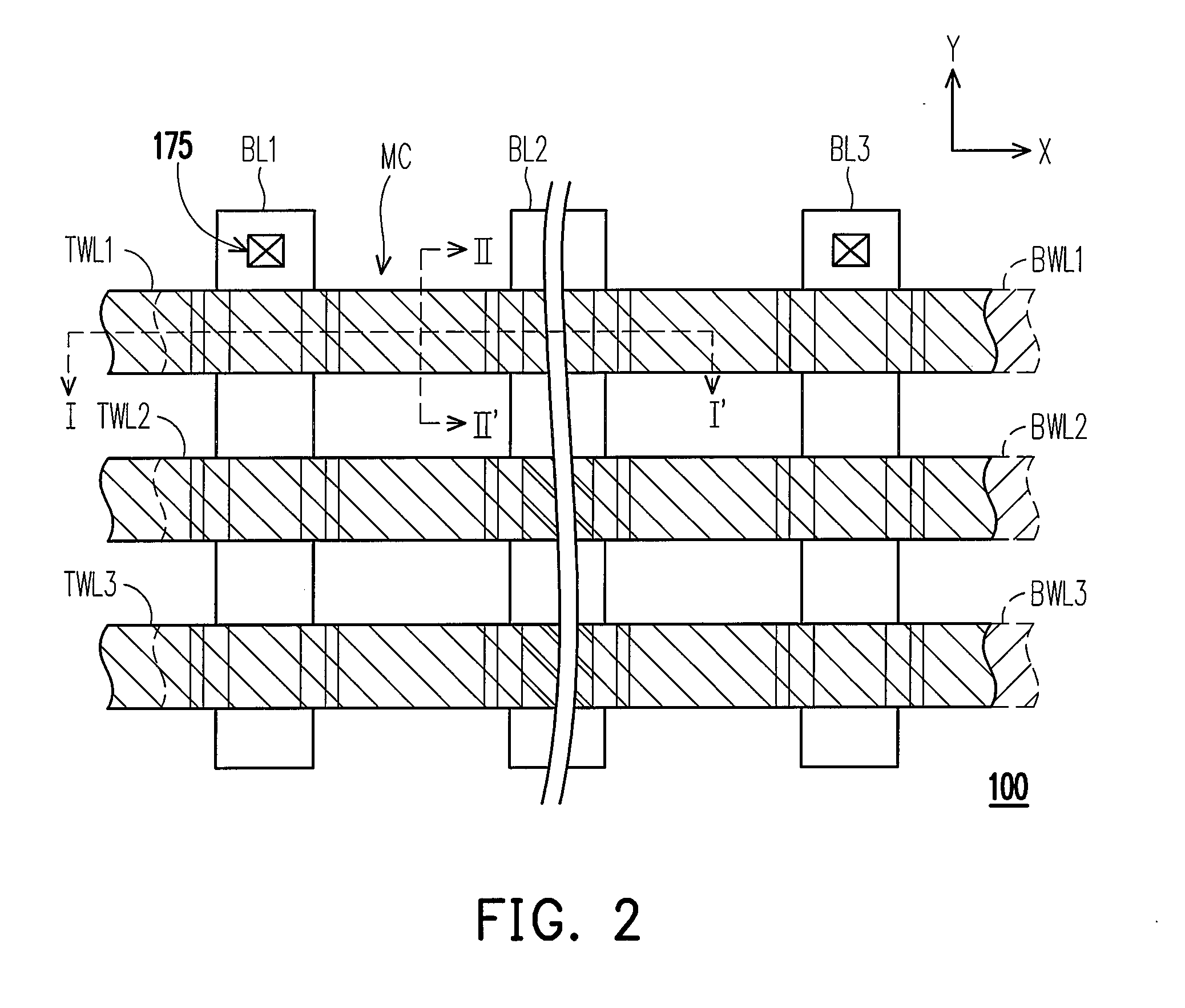 Non-volatile memory and manufacturing method and operating method thereof and circuit system including the non-volatile memory