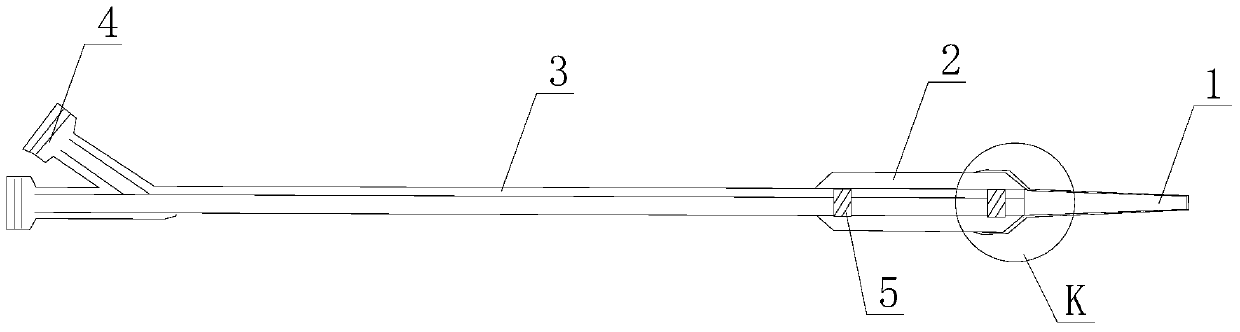 Three-lumen balloon catheter