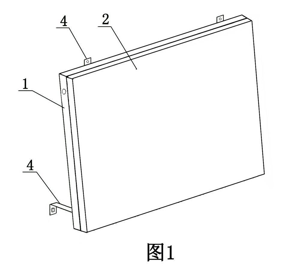 Three-dimensional greening device combined with functional baffle and method