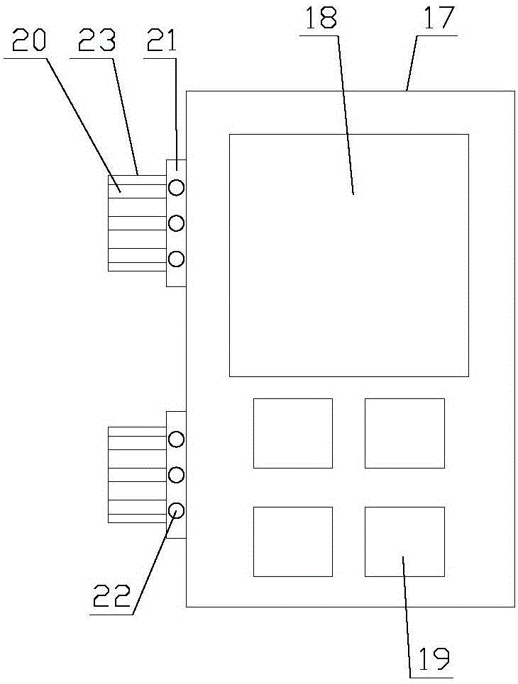 Intelligent twin riveting device for industrial production and control system thereof