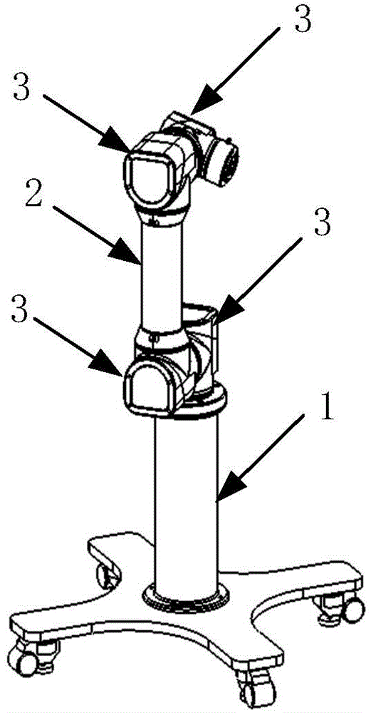 Variable-freedom-degree modular mechanical arm