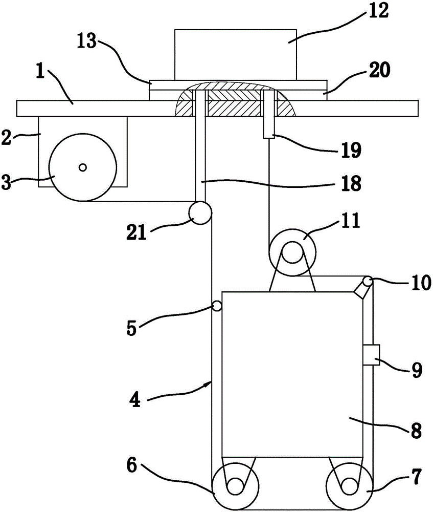 High-voltage traction machine