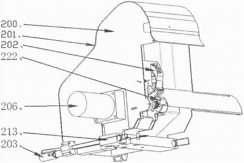 Doffing mechanism