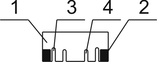 Wide-surface copper plate of crystallizer for high-efficiency slab caster