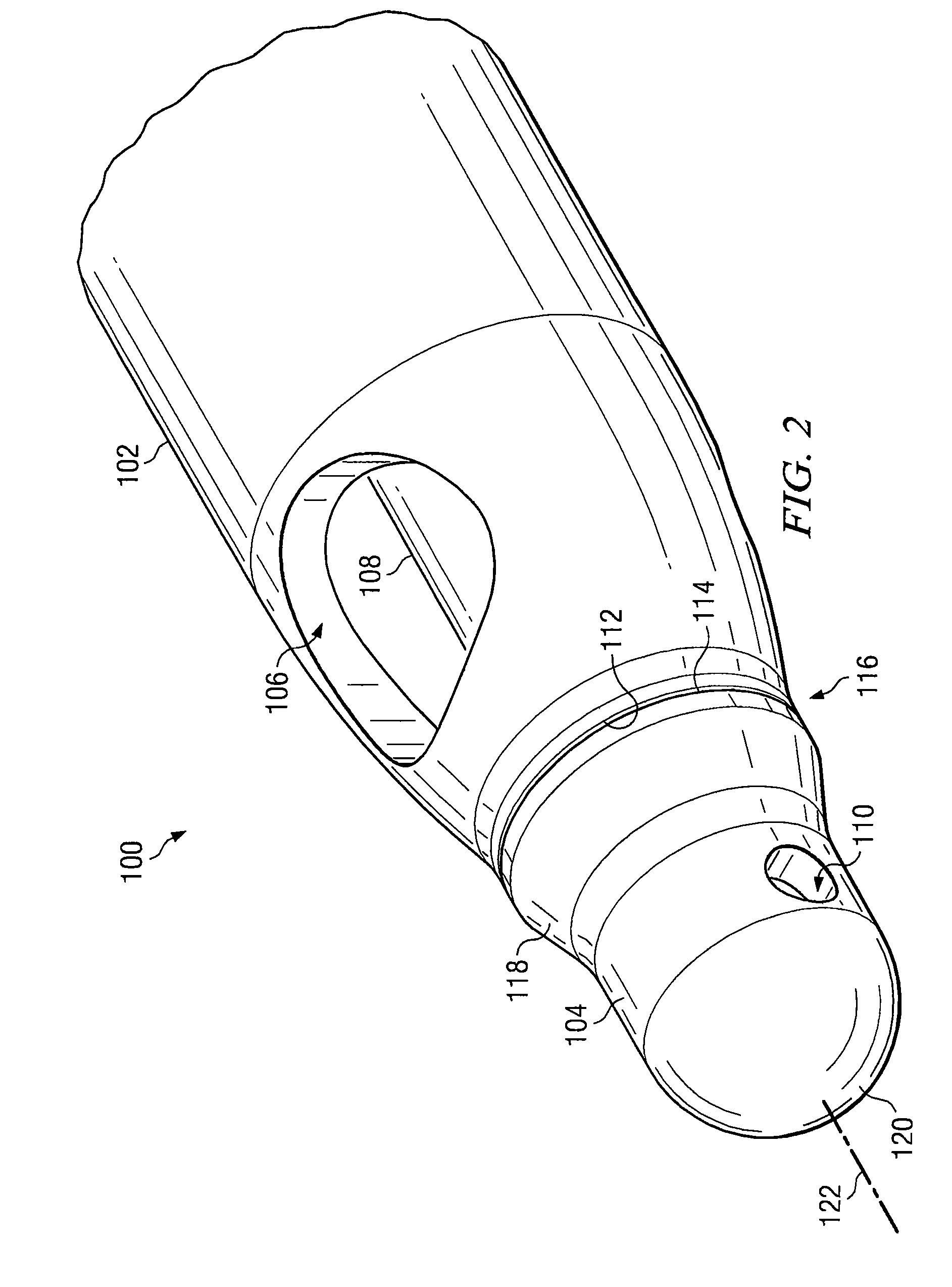 Distal Plastic End Infusion/Aspiration Tip