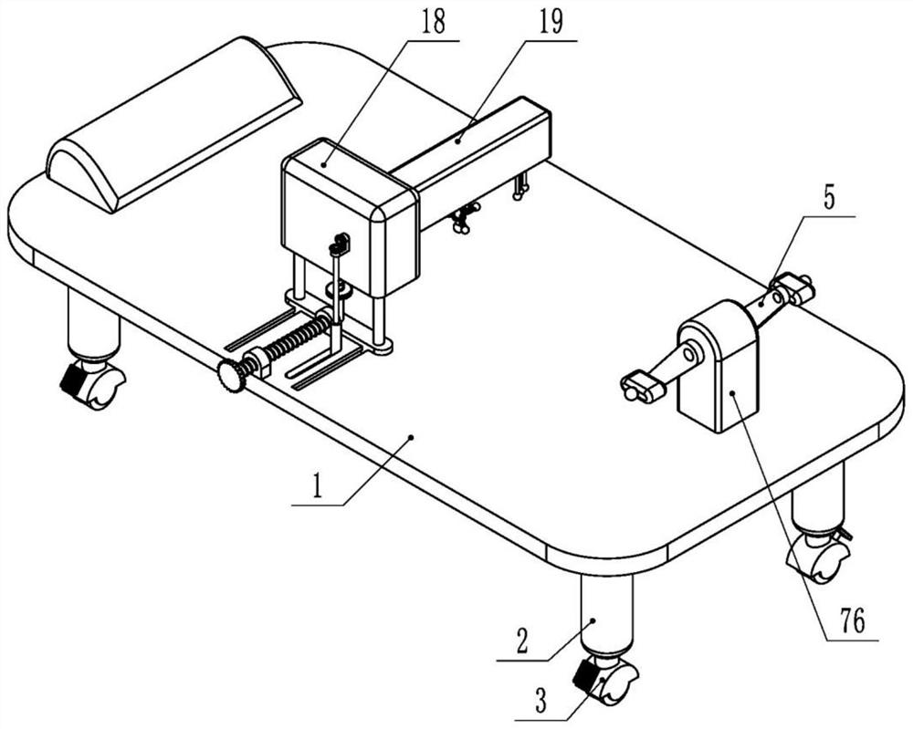 Stomach disease nursing device for gastroenterology department